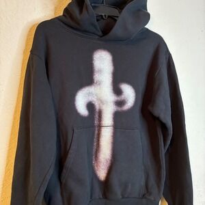 21 Savage Its All A Blur Tour 2023 Graphic Hoodie Black Small SG Merchandise